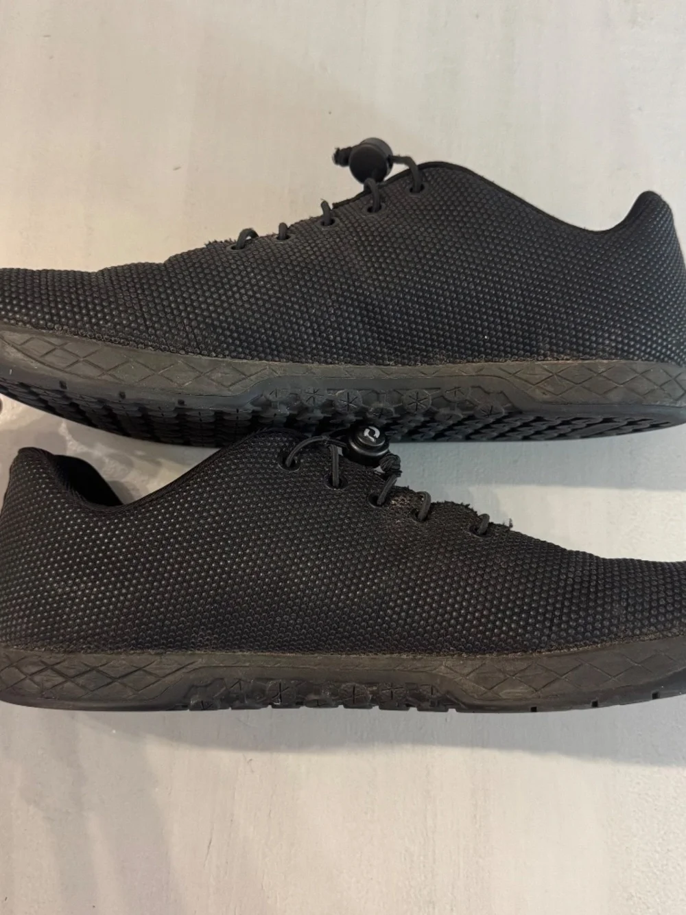 NOBULL Men's Black Outwork Strength Training Tennis Shoes Sz 13 GUC